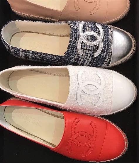 chanel 2017 cruise collection espadrilles|authentic Chanel espadrilles for sale.